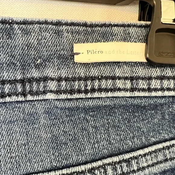 Anthropologie Pilcro Letterpress Script Shorts 25 - Picture 6 of 6